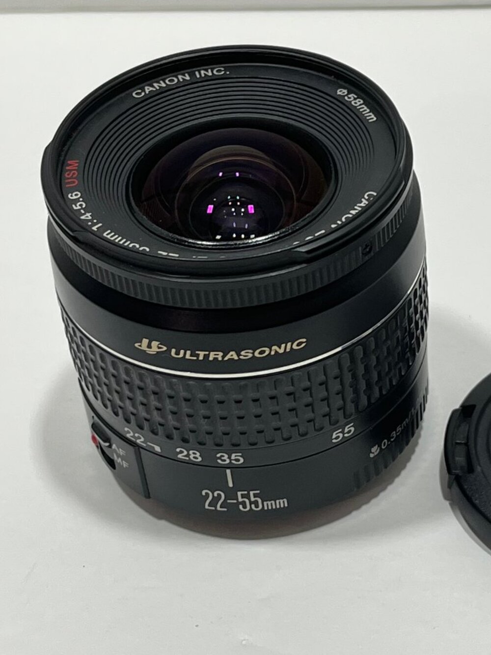 Canon EF 22-55mm f/4-5.6 USM Full Frame Zoom Lens W/ Front Lens Cap TESTED